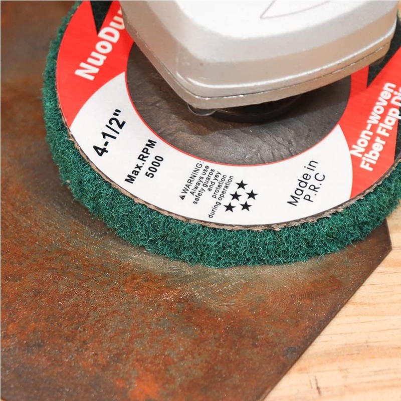 NuoDunco 5 Pieces 4.5" x 7/8" Nylon Fiber Slat Disc