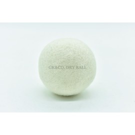 Pack of 10 Wool Laundry Dryer Ball by GK&CO-Reusable Extra Large Premium Natural Fabric Softener, Reduces Clothing Wrinkles, Eco-Friendly~Made of 100% Pure New Zealand Wool~Made in Nepal (10)