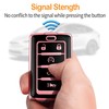 Sindeda for Jeep Key Fob Cover with Keychain Soft Full