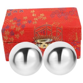 Baoding Iron Ball Sports Toy Health Massage Balls Exercise Training Ball Baoding Balls Training Chinese Massage Balls Toys Metal Massager Hand