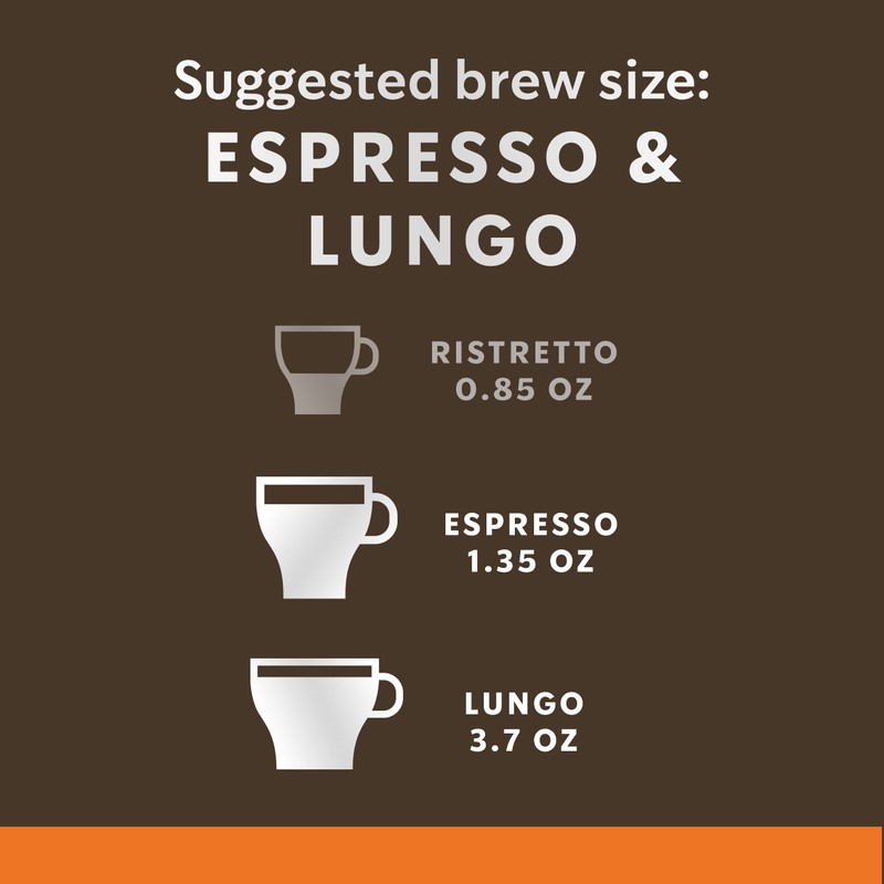 Starbucks by Nespresso Original Line Caramel Flavored Coffee, 50-count Espresso