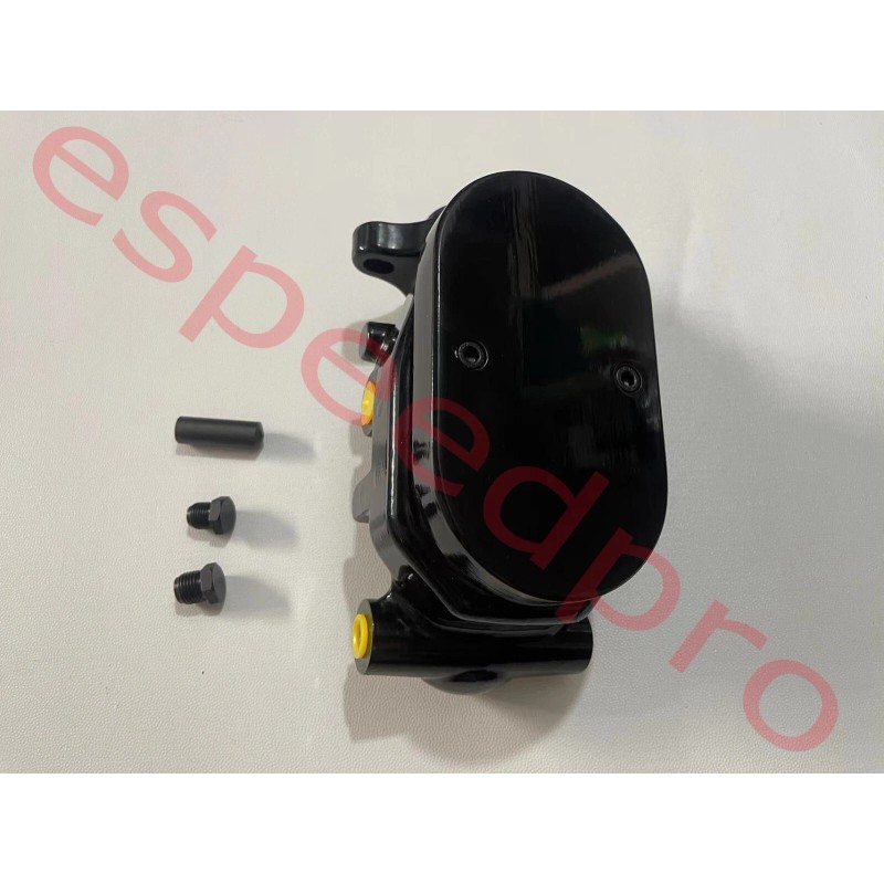 espeedpro21 BLACK Aluminum 1" Bore Smooth Top Master Cylinder GM