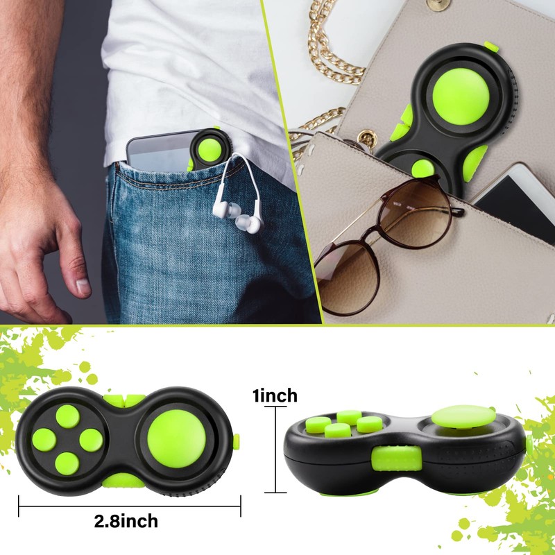 WTYCD Original Fidget Toy Game, Rubberized classical Controller Fidget Concentration