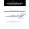 DreamCut 6" Stainless Steel Professional Barber Shears 440C