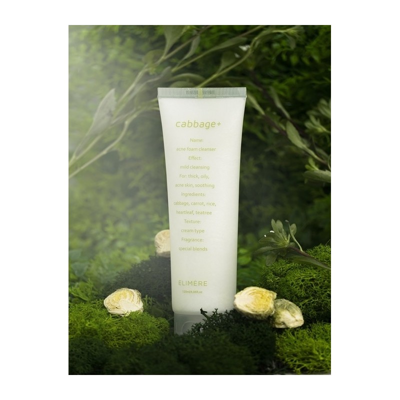 Cabbage Acne Functional Bach Mildly Acidic Foam Cleansing 120ml /