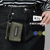 Kiu K463-906 Double Mesh Card Case, W-MESH CARD Case, Lightweight,