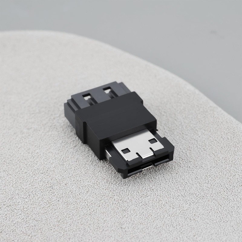 Create idea 2pcs ATA 7Pin Male to ESATA 7 Pin