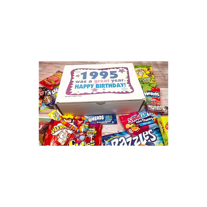 RETRO CANDY YUM ~ 1995 30th Birthday Nostalgic Candy Gift