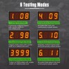 MRCARTOOL 12V Car Fuel Injector Tester Fuel Injector Driver&Cleaner Tool
