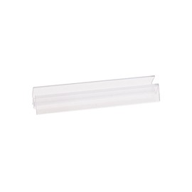 CRL Co-Extruded Clear Bottom Wipe with Drip Rail for 1/2" Glass - 95 in long