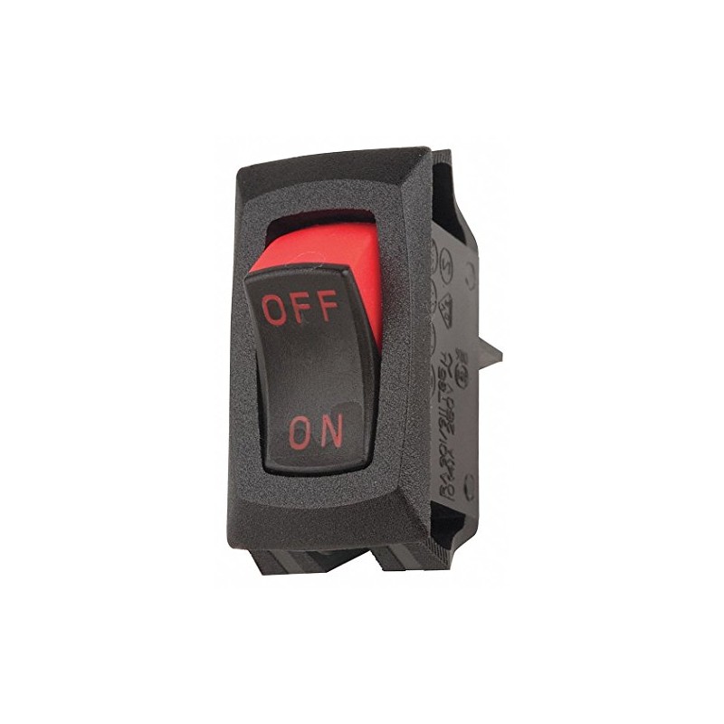 Carling Technologies RA911-VB-B-1-V Rocker Switch, Spst, 2 Connections