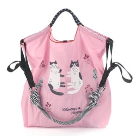 Ball&Chain Tote Bag for Women, Tote Shoulder Bag Beach Bag Shopping Bags Handbag for Travel, Work (Pink, Medium)