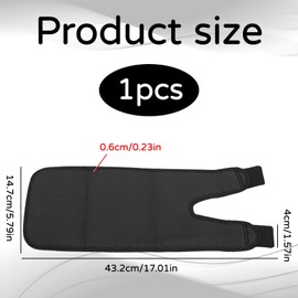 ZXNJA Kompression Der Oberarmmanschette,Oberarm Bandage,Arm Bandage,Doppelschicht-Druckbeaufschlagung Verstellbare Armstützbandage Für Bizeps Trizeps Elbow Sleeve Gym Training - Unisex,Schwarz