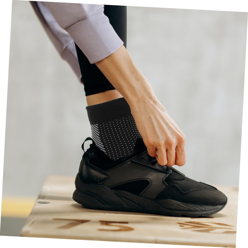 TOVINANNA 4pcs Adjustable Ankle Compression Support Sleeves for Injury Recovery