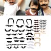 ANGGREK Juego de Bigotes Falsos, 51PCS Bigotes Falsos Pelusa Pasteable