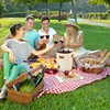 Kato Tirrinia Insulated Wine Cooler Bag, 4 Bottles Cooler Bag,