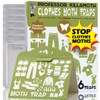 Professor Killamoth Clothes Moth Traps 6 Pack | Child and