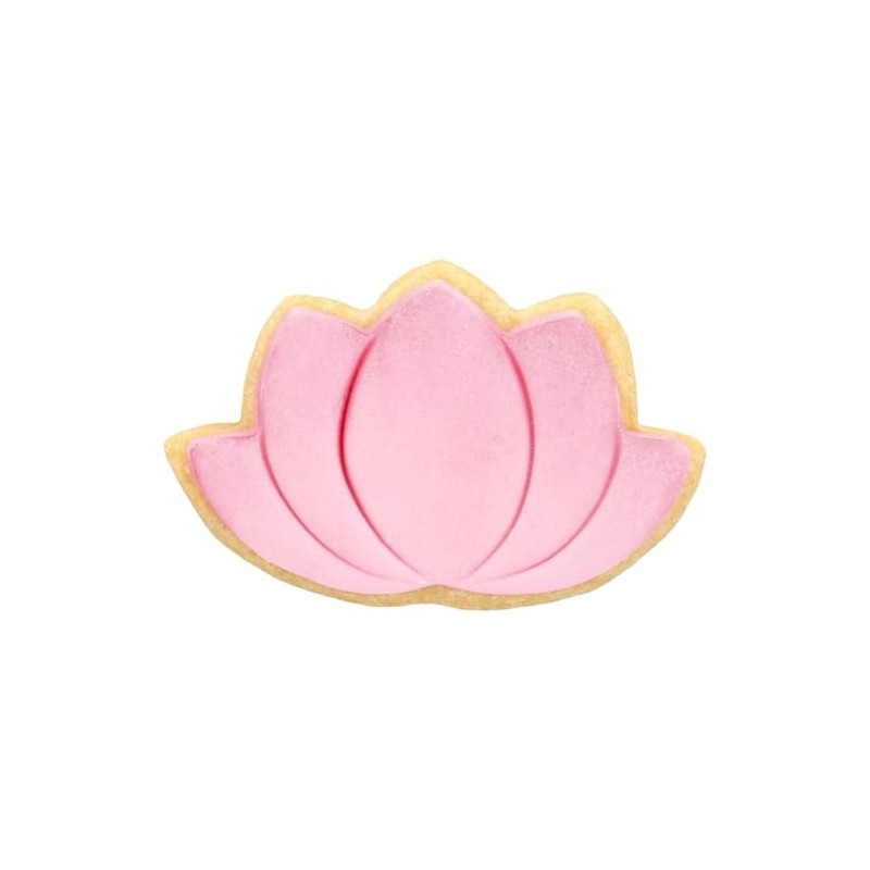 RBV Birkmann, Lotus Flower Cookie Cutter Stainless Steel 2.5 x