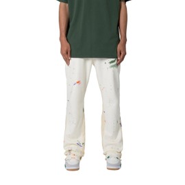 mnml Men's Contrast Bootcut Sweatpants, Off White