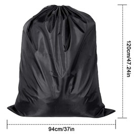 Ehuihuan Wäschesäckchen, Wäschebeutel Schmutzwäsche, Wäschesack Reise Groß mit Kordelzug, Aufbewahrungstasche Wasserdicht, Laundry Bag Travel Large, Wäschetasche für Spielzeug Kleidung 94x120cm 2PCS