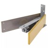 Hermex BIP-151 Double action floor hinge, brass-plated steel