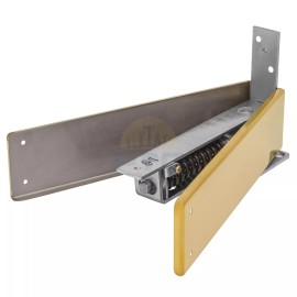 Hermex BIP-151 Double action floor hinge, brass-plated steel