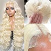 Hxxcoup Human Hair Wig Body Wave 13 x 4 Lace