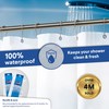 CLOROX Shower Curtain Liner, Premium Lightweight Durable Waterproof 4g PEVA