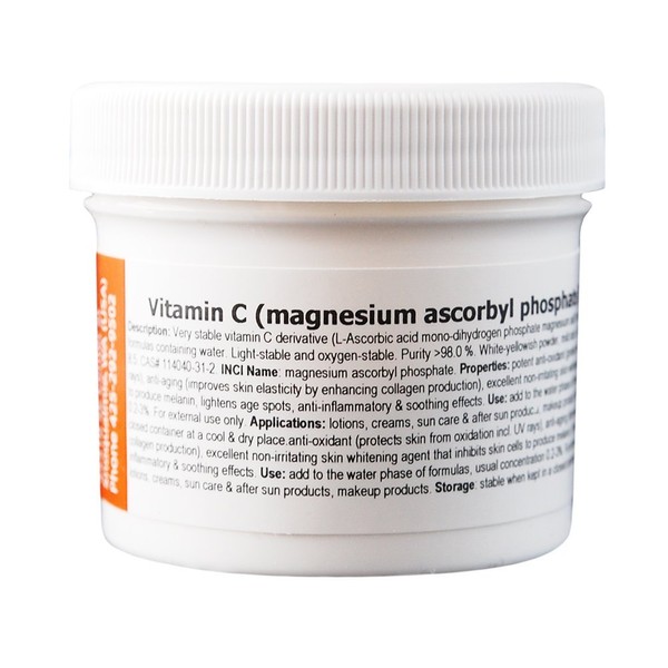 MakingCosmetics - Vitamin C (magnesium ascorbyl phosphate) - 1.0oz / 30g - Cosmetic Ingredient