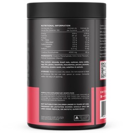Switch Nutrition Flavoured Creatine 500gm Red Raspberry