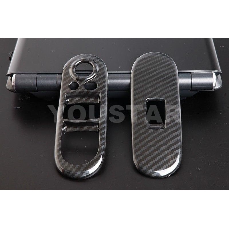 UNICUS Carbon Effect Window Control Panels 2X for Mini Cooper