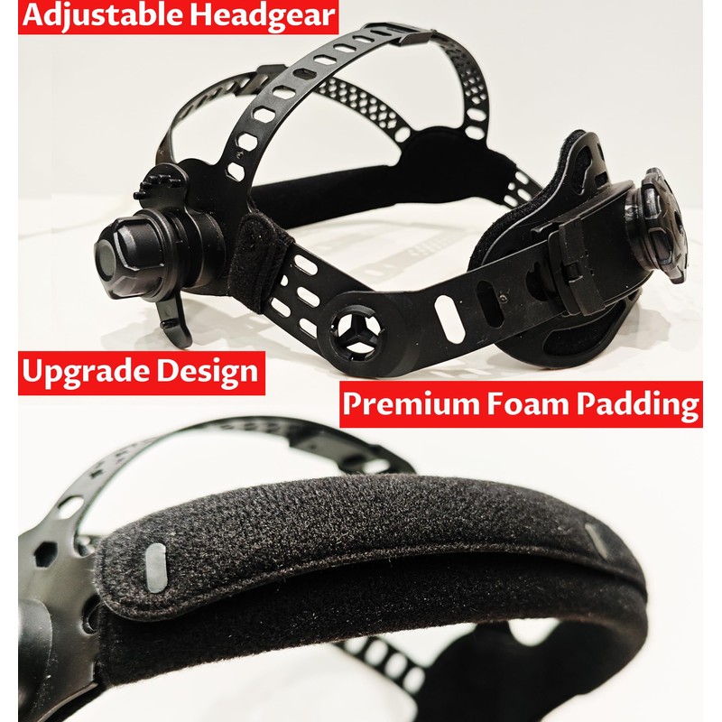 PHOENISING THE FORCE Anti-Fog Face Shield Grinding Work Tinted Lens