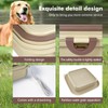 ZNPET Travel Dog Bowls, Portable Food and Water Bowl for