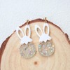 Easter Earrings for Women Bunny Earrings Spring Rabbit Drop Earrings
