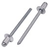SKIR'CO Countersunk Aluminium Blind Rivets 4.0 x 6 mm Steel