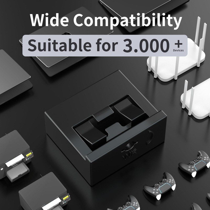 50PCS USB-A Port Blockers with 3 Keys-Removable Type-A Data Protection