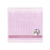 mofusand Pastel Lace Towel Handkerchief, Purple, Cat Lace, Cute, 43-0130080,