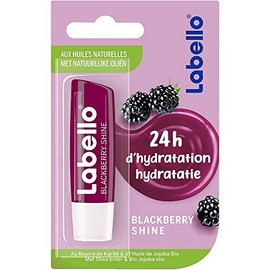 Labello Lipcare Lip Balm Stick Blackberry Shine 4.8 g Pack of 6