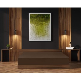 ComfyWell Bedding Single Bed - Single Bed Sheets Fitted Deep Pocket (35 cm) - Soft Brushed Microfibre Fabric Brown Bedding - Shrinkage and Fade Resistant. (Single (90x190cm), Brown)