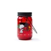 Excelsa Peanuts Christmas Lantern Tealight, Red with Decoration, Size: 7.5