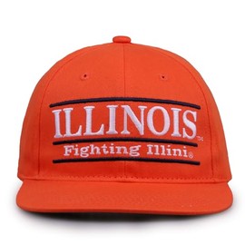 The Game One Size Fits Most Retro Bar Design Hat, Orange