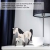 Simulación de Caballo Blanco Modelo Animal Estatua Chico Jugar Regalo