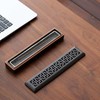CEREMONY Incense Holder,Ceramic Incense Holder for Sticks with Ash Catcher,Coffin