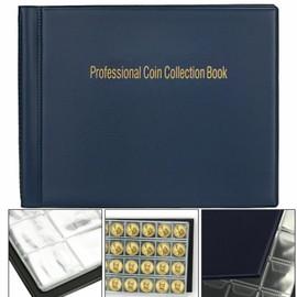 Yotsuba 240 Coin Collection Album Storage Book Case Folder Holder Money Collection