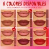 Febble Labial Mate Larga Duración Delineador Lapiz Labial