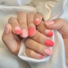 Dara Beauty 2024 April Art of the MonthPeach Matte Nail❣
