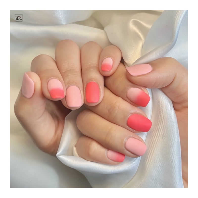 Dara Beauty 2024 April Art of the MonthPeach Matte Nail❣