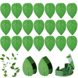 65PCS Plant Wall Clips, Plant Climbing Wall Fixture Clips, Wall Vines Fixing Clips with 65 Adhesive Stickers, Self-Adhesive Plant Fixer for Vine Support and Indoor Outdoor Decoration (65, Green)