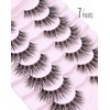 Onlyall Wispy Lashes Natural Flared False Eyelashes Fake Lashes WD-8