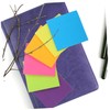 Operitacx 1 Set of Sticky Notes for School Neon Notes